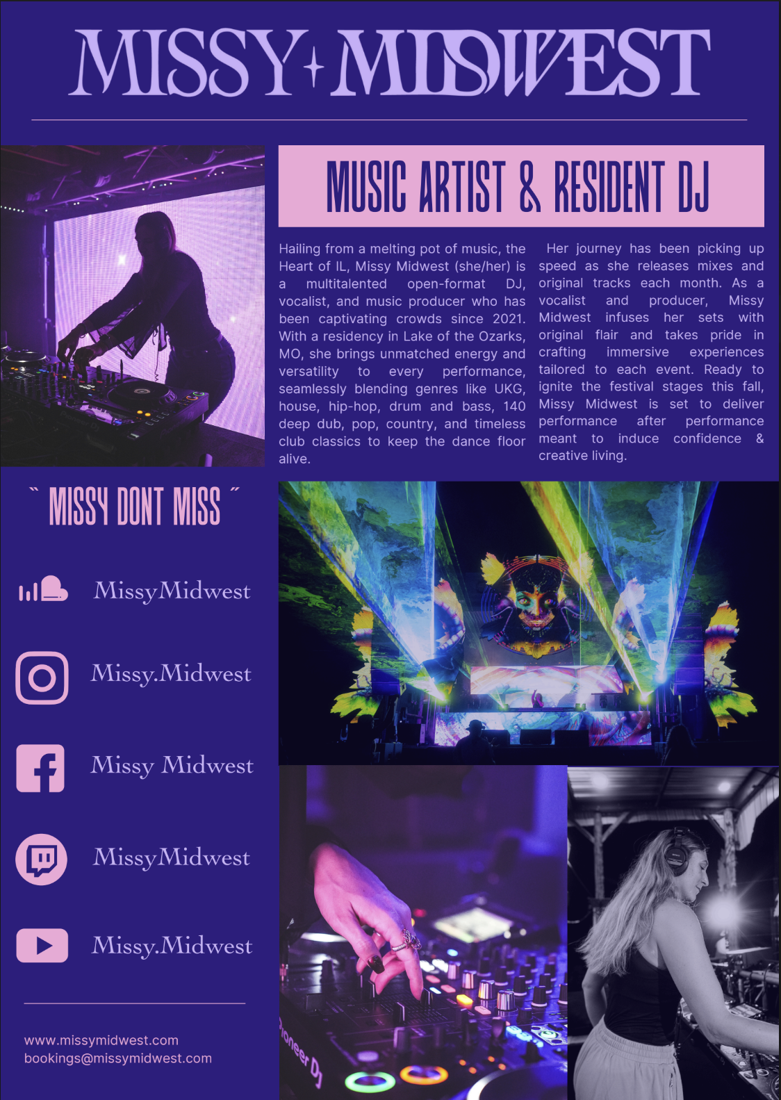 Missy Press Kit